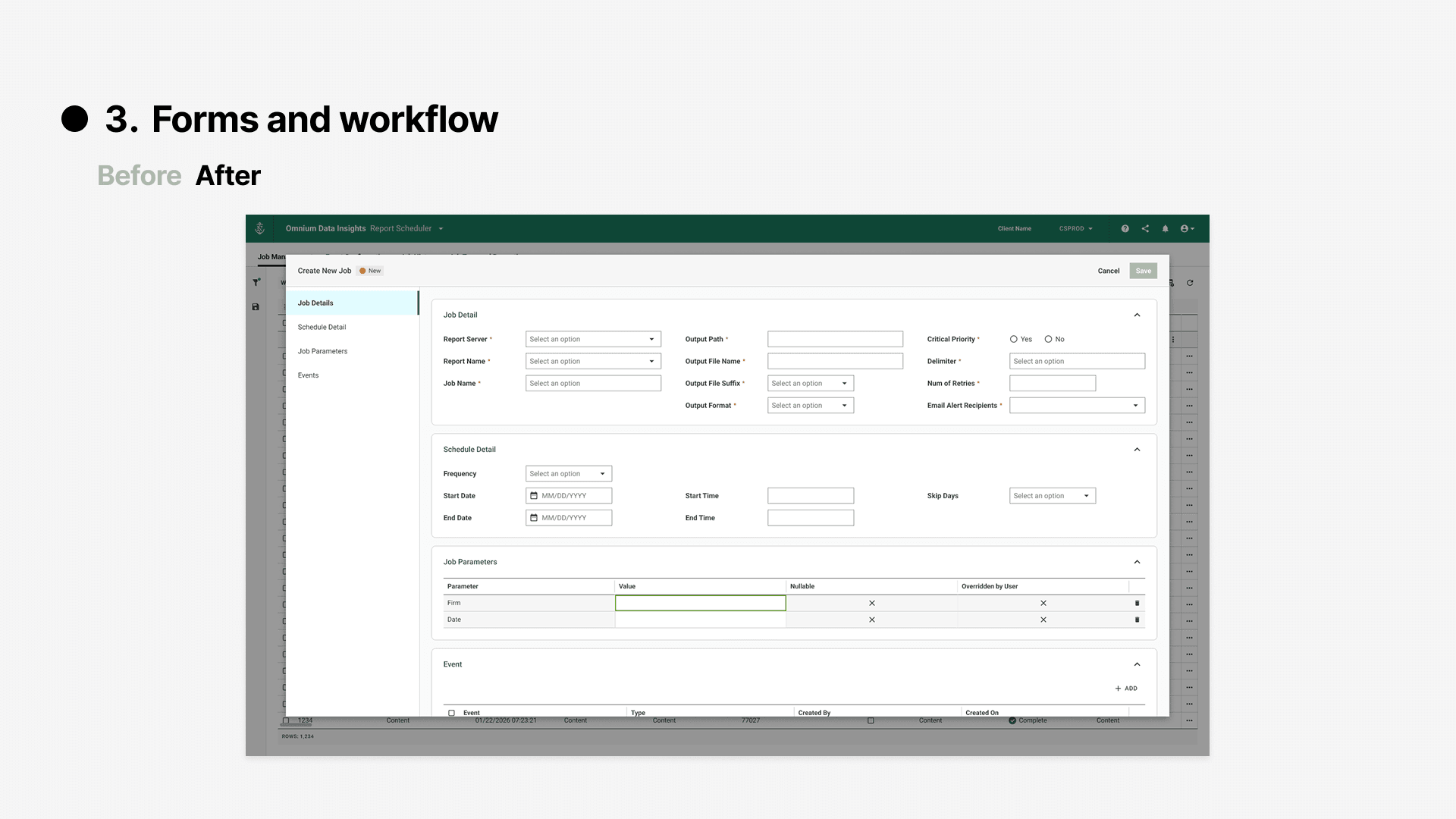Report Scheduler — view 9