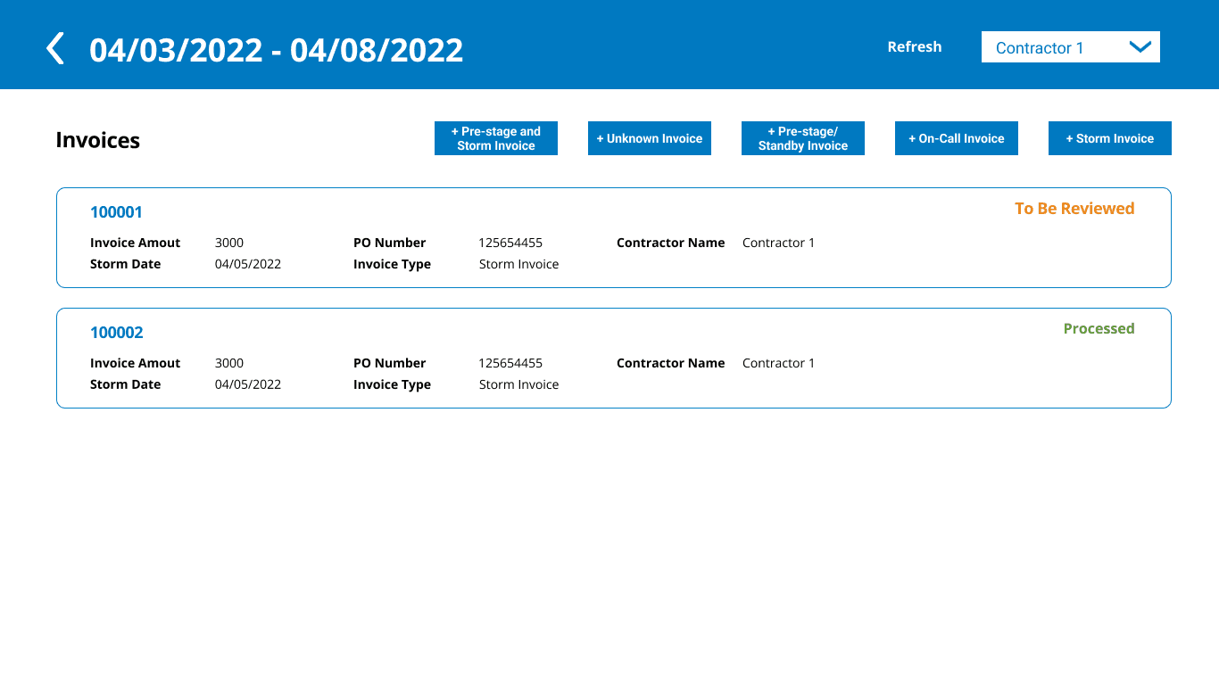 Storm Response & Contractor Portal — view 4