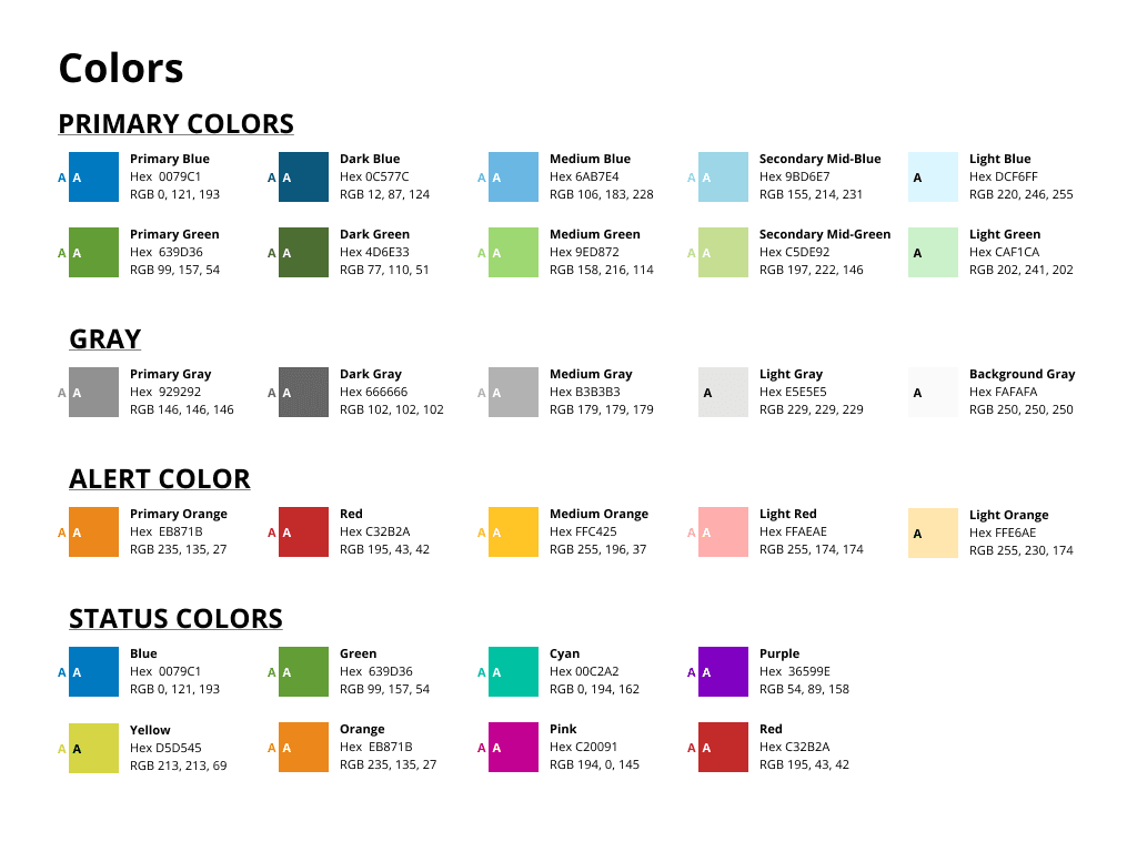 Enterprise Design System — view 1